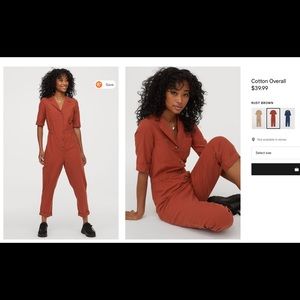 Divided Olive Cotton Jumpsuit